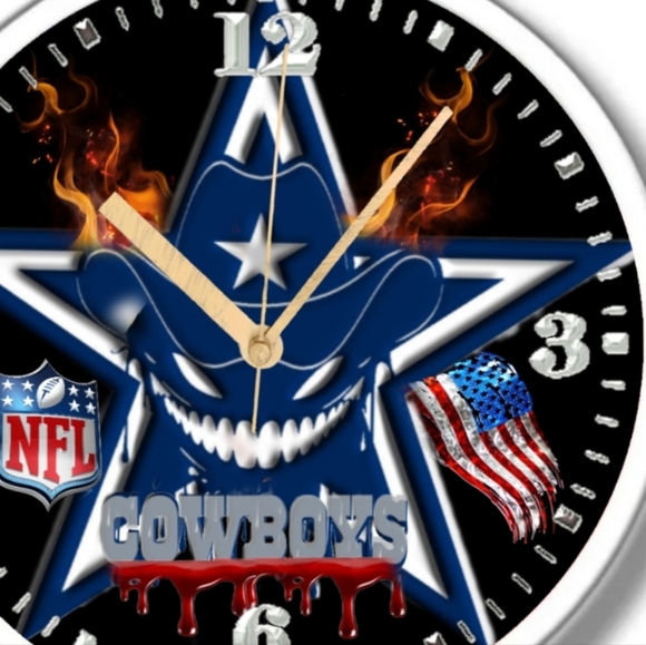 Dallas Cowboys clock - Picture 3 of 3